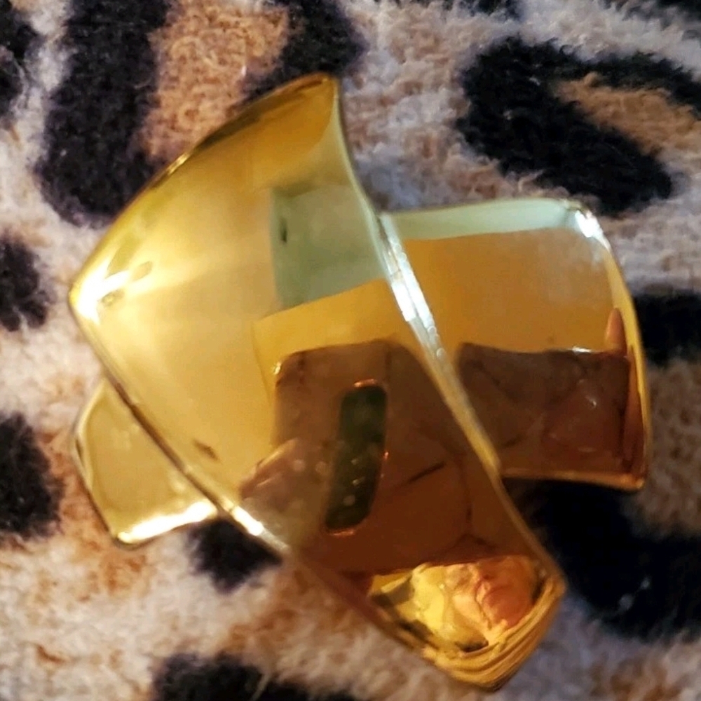 Elegant Gold Givenchy Broach PRISTINE!